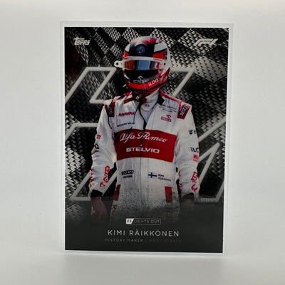 06/10 Kimi Raikkonen - History Maker - Black Parallel