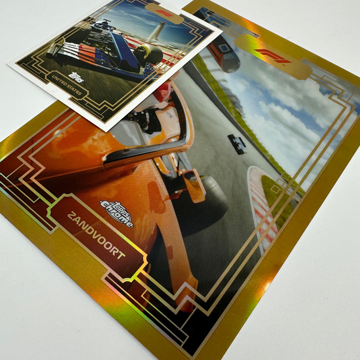 Art Du Grand Prix - Chrome Gold Box Topper - #ADGP-BT5 - Zandvoort