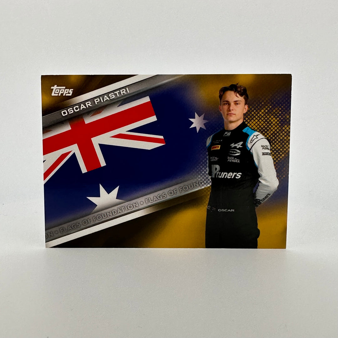 20/50 Gold - Oscar Piastri #FF-OP - Flags Of Foundation
