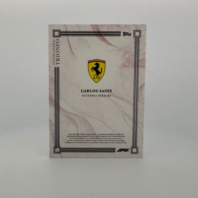 8/10 Red - Carlos Sainz - 2023 Eccellenza - Trionfo