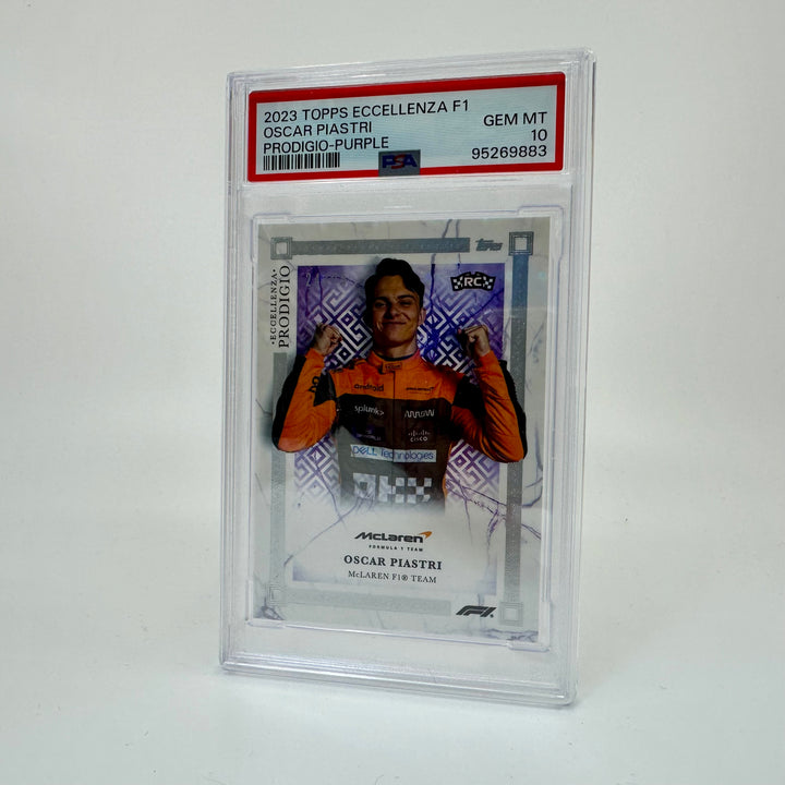 PSA 10 - 24/25 Oscar Piastri - Purple - 2023 Eccellenza Prodigio
