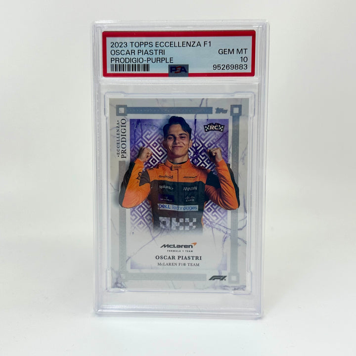 PSA 10 - 24/25 Oscar Piastri - Purple - 2023 Eccellenza Prodigio