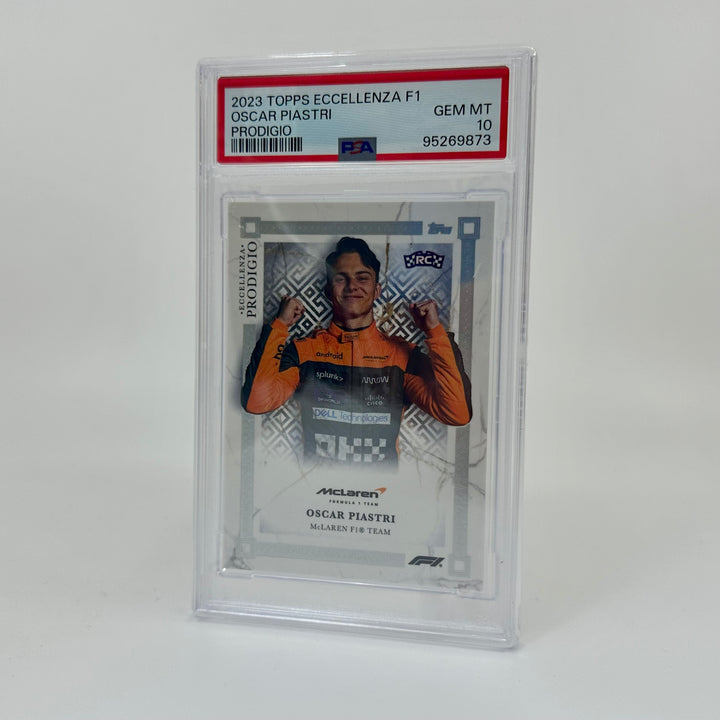 PSA 10 - Oscar Piastri - Rookie Card RC - Prodigio 2023 Topps Eccellenza F1