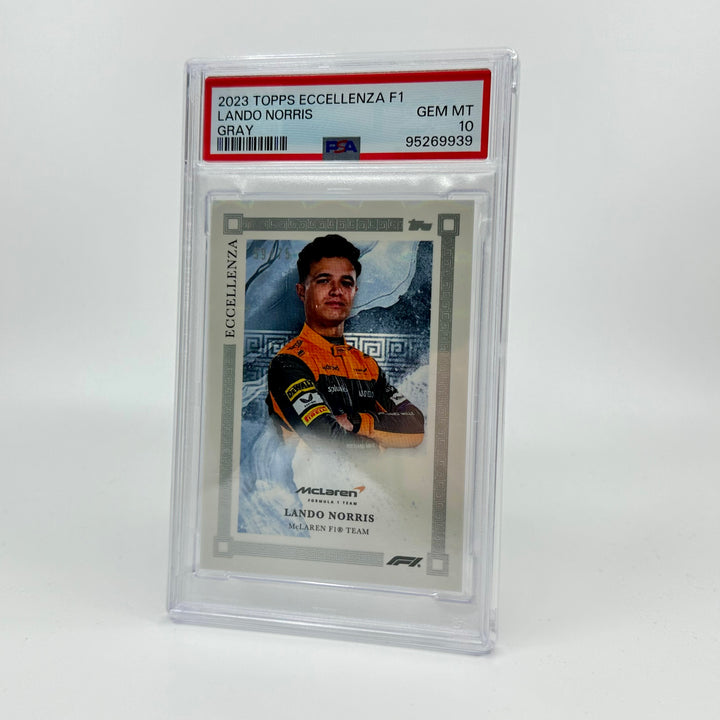 PSA 10 - 59/75 Lando Norris - Gray - 2023 Topps Eccellenza F1