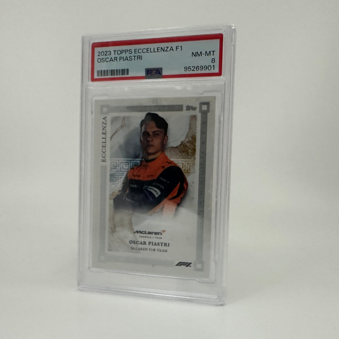 PSA 8 - Oscar Piastri - 2023 Topps Eccellenza F1