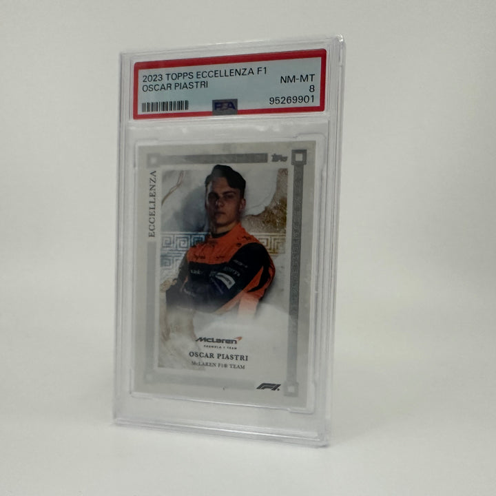 PSA 8 - Oscar Piastri - 2023 Topps Eccellenza F1