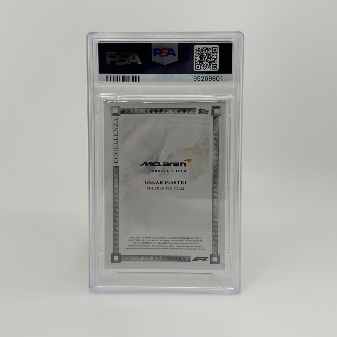 PSA 8 - Oscar Piastri - 2023 Topps Eccellenza F1
