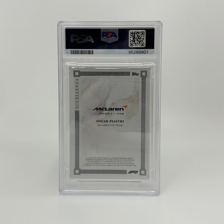 PSA 8 - Oscar Piastri - 2023 Topps Eccellenza F1