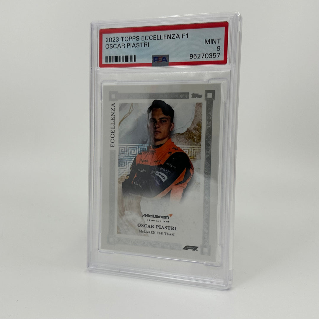 PSA 9 - Oscar Piastri - 2023 Topps Eccellenza F1