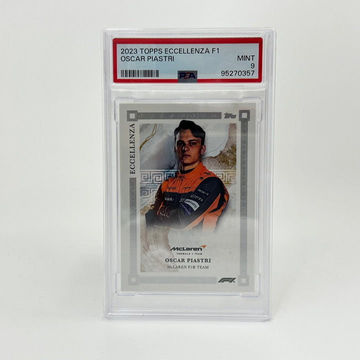 PSA 9 - Oscar Piastri - 2023 Topps Eccellenza F1
