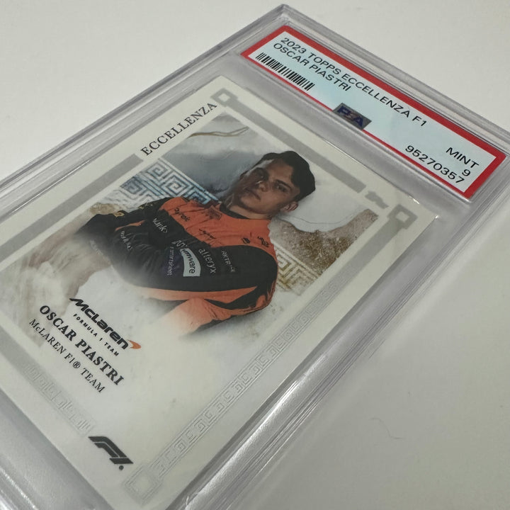 PSA 9 - Oscar Piastri - 2023 Topps Eccellenza F1