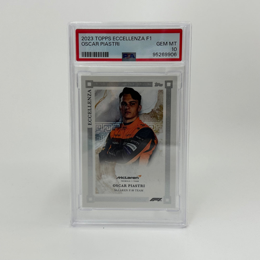 PSA 10 - Oscar Piastri - 2023 Topps Eccellenza F1