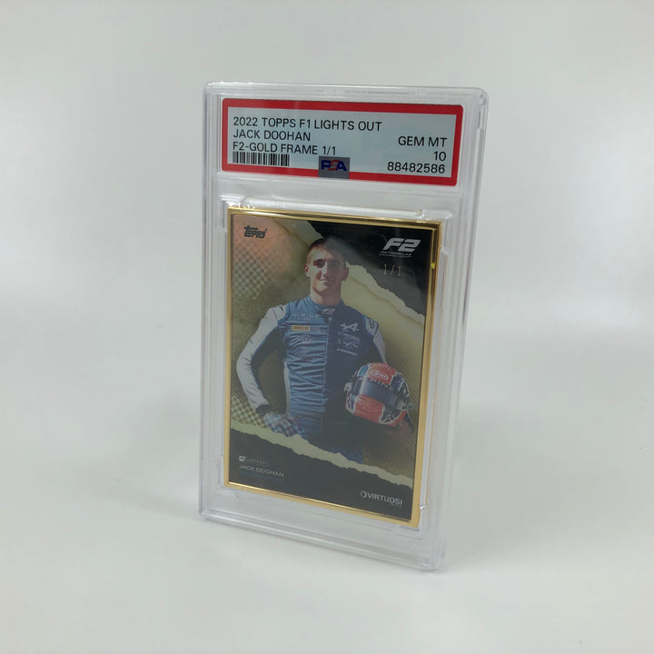 1/1 Gold Frame - Jack Doohan - F2 Driver - 2022 Lights Out - PSA 10