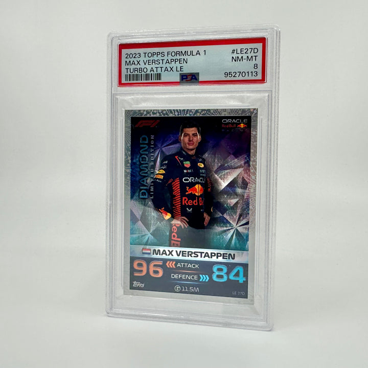 PSA 8 - Max Verstappen #LE27D - Diamond - Limited Edition GP Exclusive