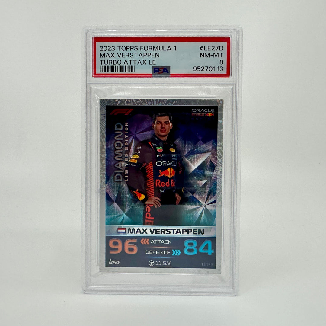 PSA 8 - Max Verstappen #LE27D - Diamond - Limited Edition GP Exclusive