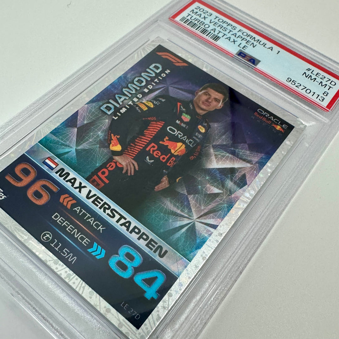 PSA 8 - Max Verstappen #LE27D - Diamond - Limited Edition GP Exclusive