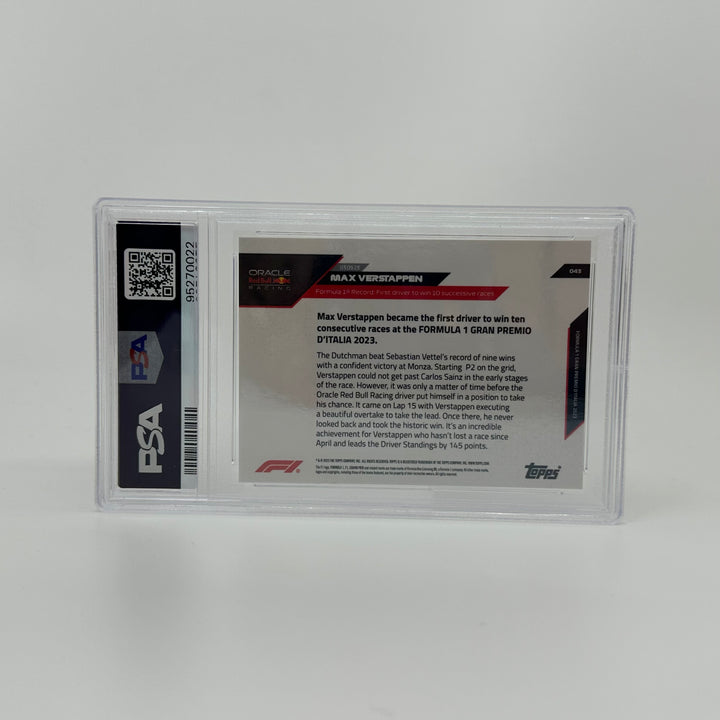 PSA 7 - 93/99 - Max Verstappen #43 - Red