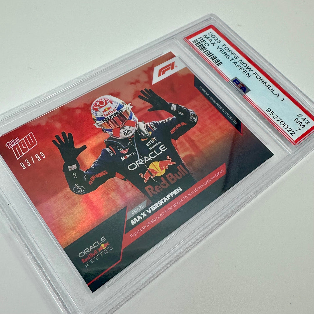 PSA 7 - 93/99 - Max Verstappen #43 - Red