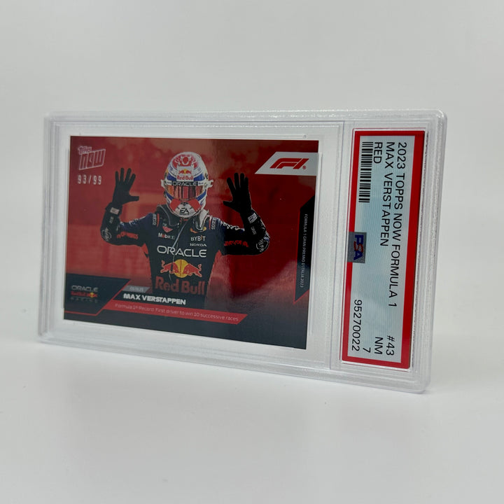 PSA 7 - 93/99 - Max Verstappen #43 - Red