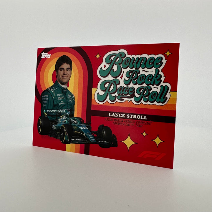 4/5 Red - Lance Stroll - 2022 Topps Formula 1 - Bounce, Rock, Race, Rolle