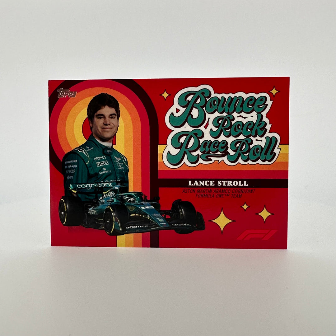4/5 Red - Lance Stroll - 2022 Topps Formula 1 - Bounce, Rock, Race, Rolle