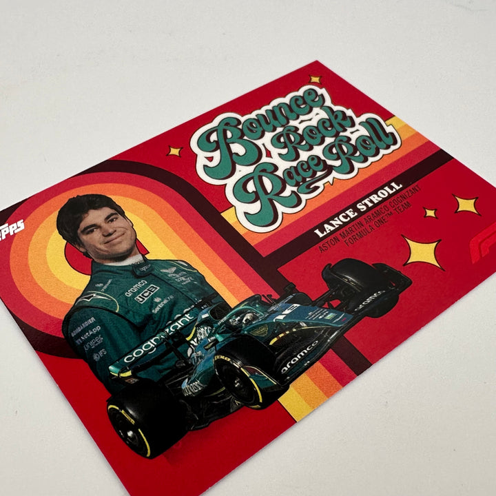 4/5 Red - Lance Stroll - 2022 Topps Formula 1 - Bounce, Rock, Race, Rolle