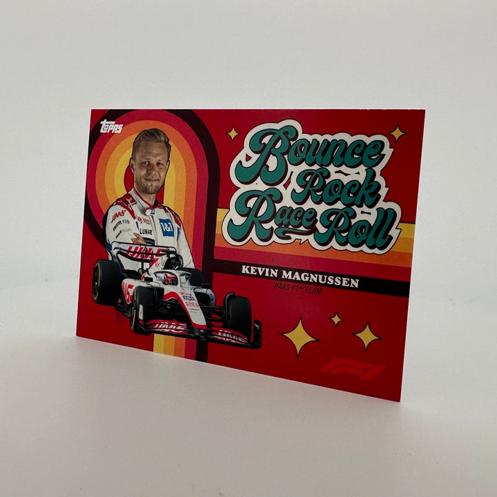 2/5 Red - Kevin Magnussen - 2022 Topps Formula 1 - Bounce, Rock, Race, Rolle