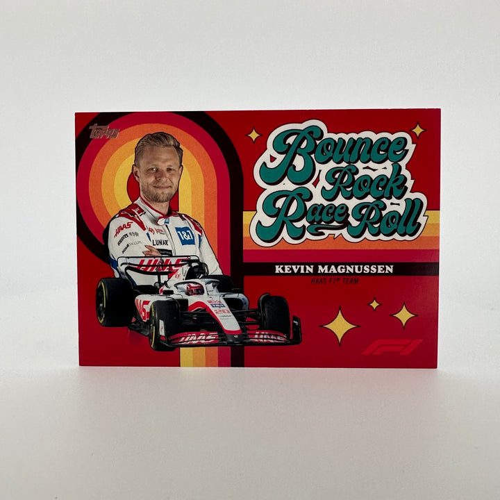 2/5 Red - Kevin Magnussen - 2022 Topps Formula 1 - Bounce, Rock, Race, Rolle