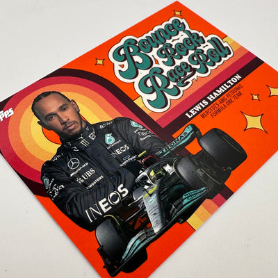01/25 Orange - Lewis Hamilton - 2022 Topps Formula 1 - Bounce, Rock, Race, Roll