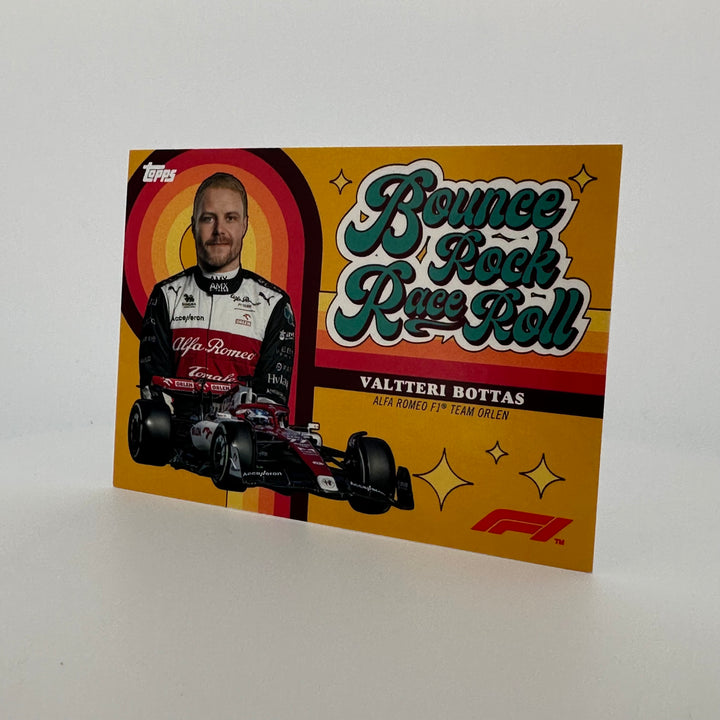 09/50 Gold - Valteri Bottas - 2022 Topps Formula 1 - Bounce, Rock, Race, Roll