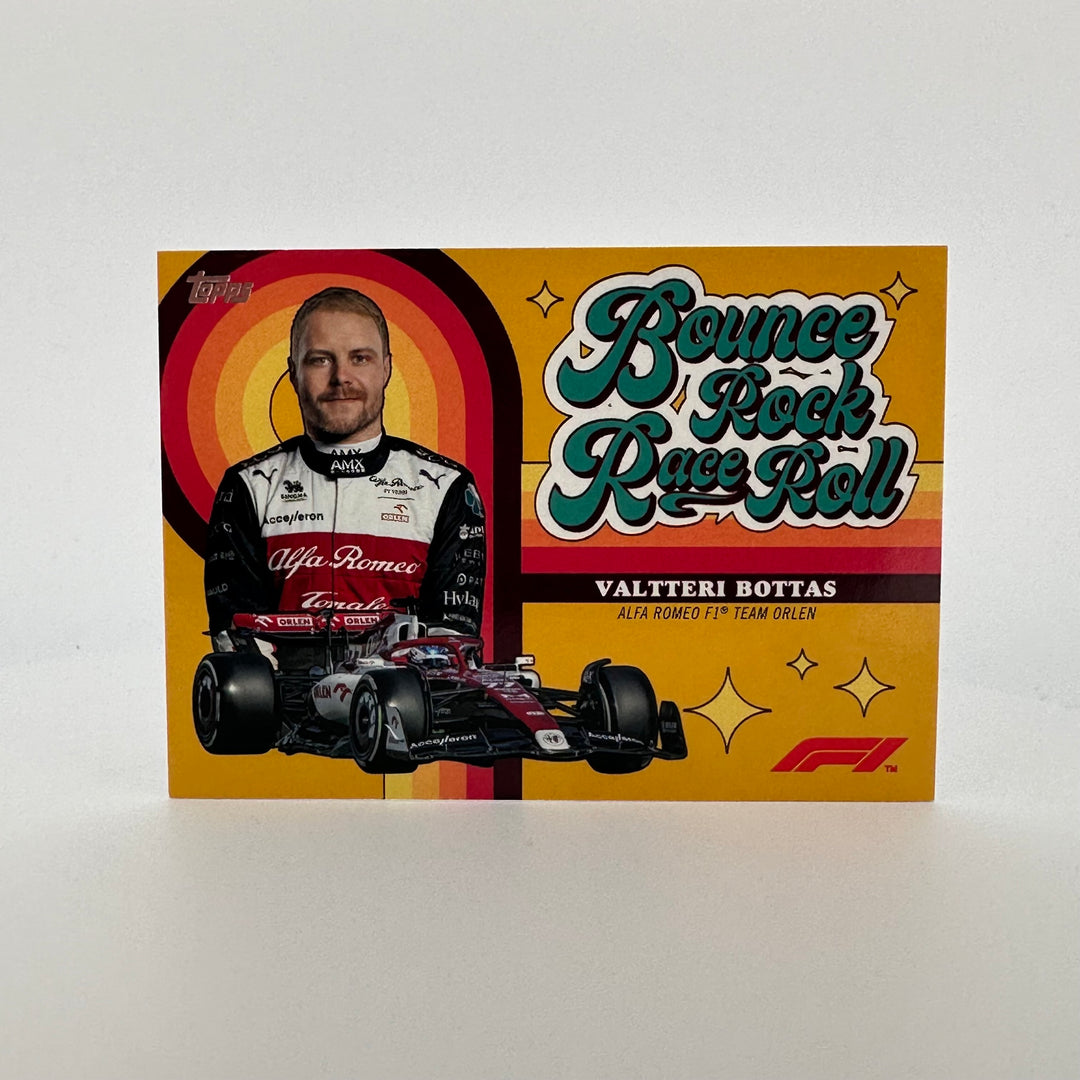 09/50 Gold - Valteri Bottas - 2022 Topps Formula 1 - Bounce, Rock, Race, Roll