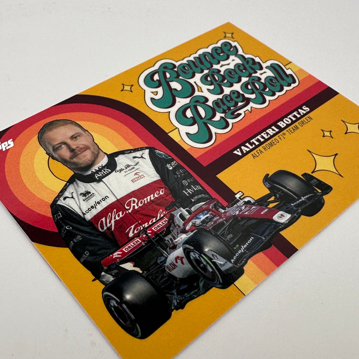 09/50 Gold - Valteri Bottas - 2022 Topps Formula 1 - Bounce, Rock, Race, Roll