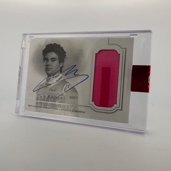 02/10 Lance Stroll #DAP-ILS - BWT - Racing Point - 2020 Dynasty Autograph Patch