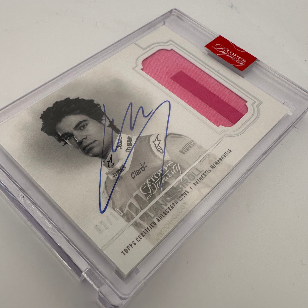 02/10 Lance Stroll #DAP-ILS - BWT - Racing Point - 2020 Dynasty Autograph Patch