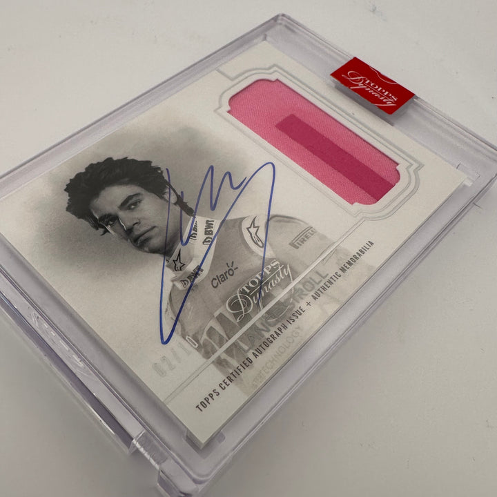 02/10 Lance Stroll #DAP-ILS - BWT - Racing Point - 2020 Dynasty Autograph Patch