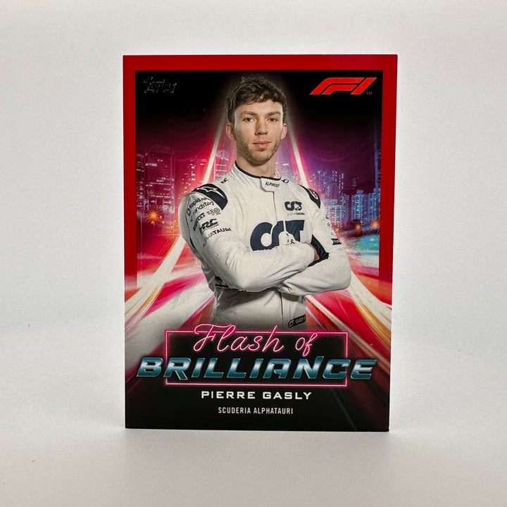 4/5 Red - Pierre Gasly #FOBPG - 2022 Formula 1 - Flash Of Brilliance