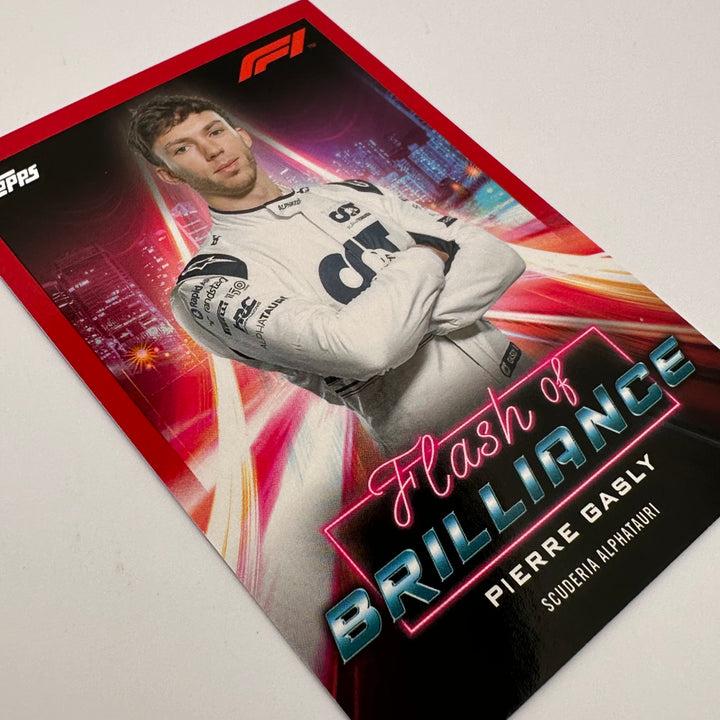 4/5 Red - Pierre Gasly #FOBPG - 2022 Formula 1 - Flash Of Brilliance