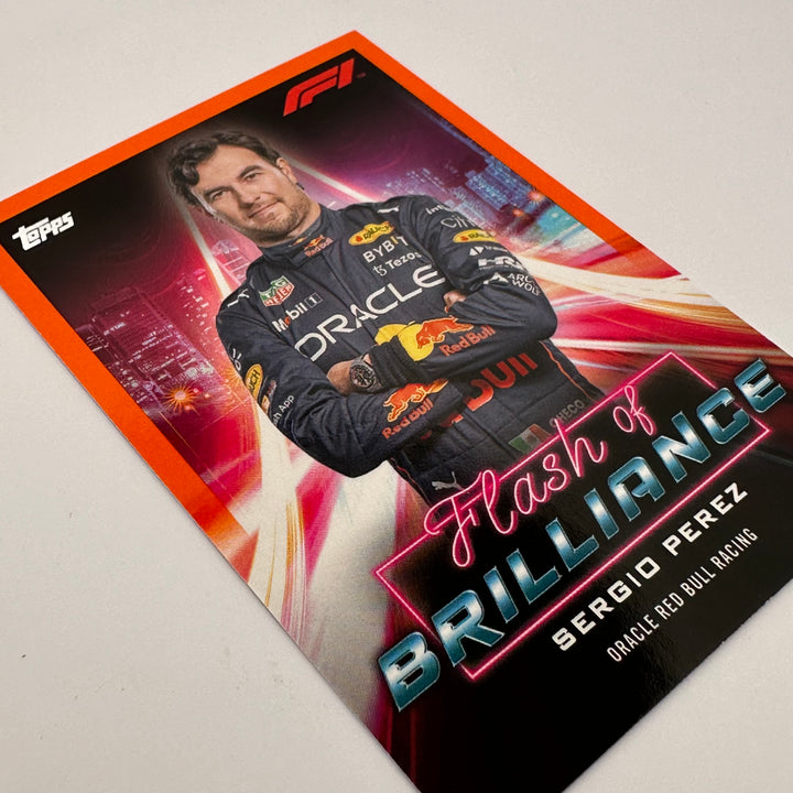 23/25 Orange - Sergio Perez #FOBSP - 2022 Formula 1 - Flash Of Brilliance