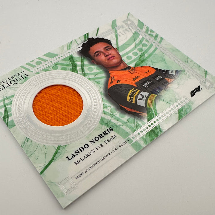 31/99 Green - Lando Norris - 2023 Eccellenza Reliquia - Orange Patch