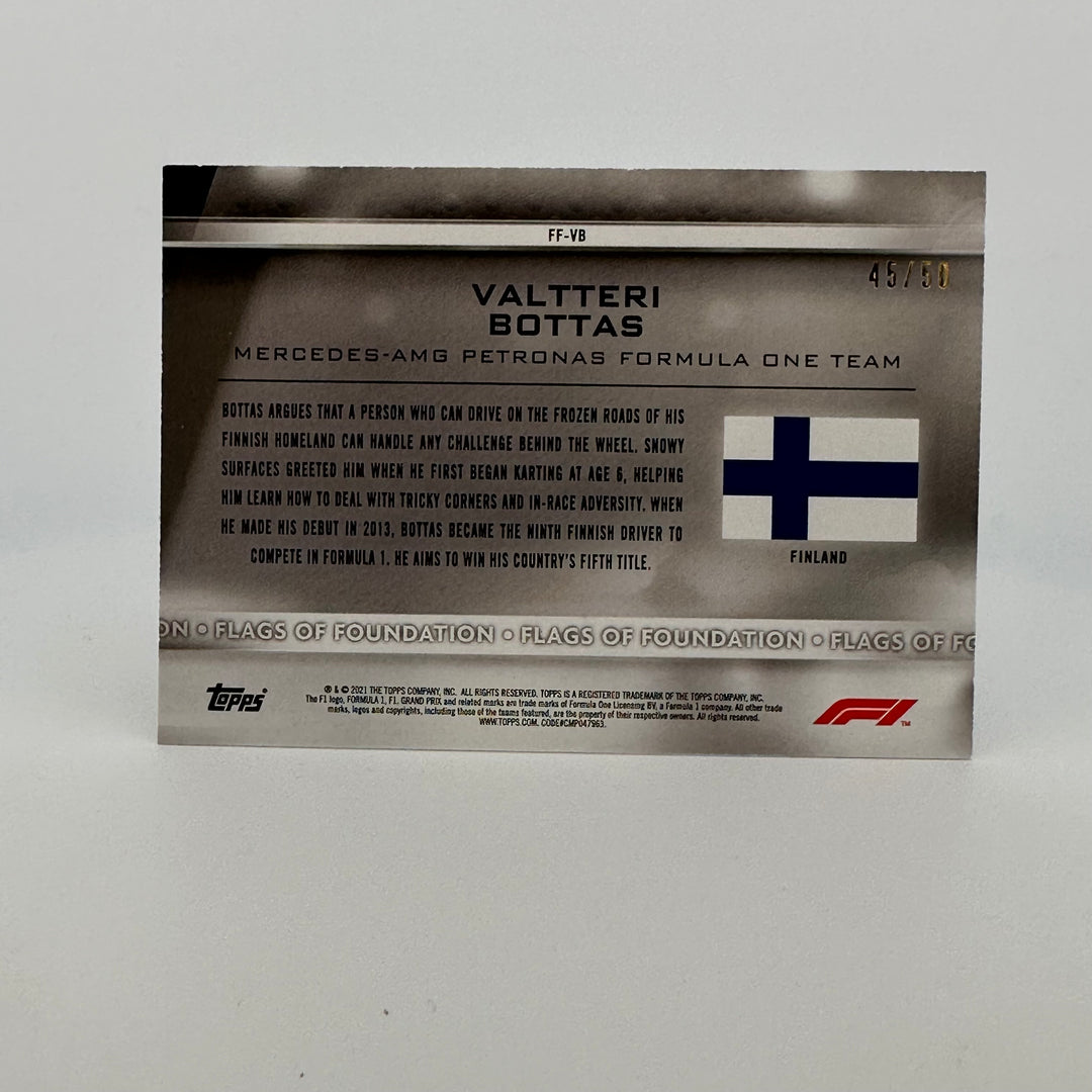 Ff Vb 45/50 Gold - Valtteri Bottas - #FF-VB - Flags Of Foundation – Authenticsgg