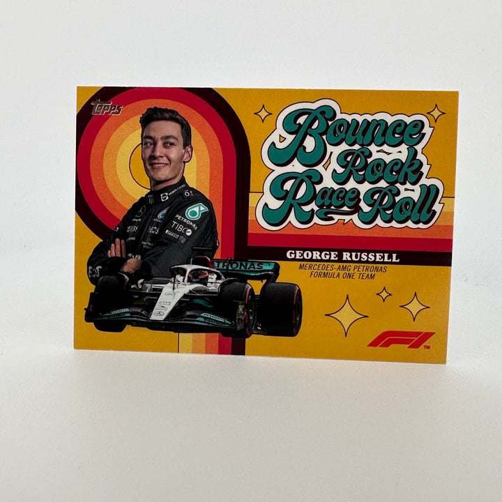 13/50 Gold - George Russell - 2022 Topps Formula 1 - Bounce, Rock, Race, Roll