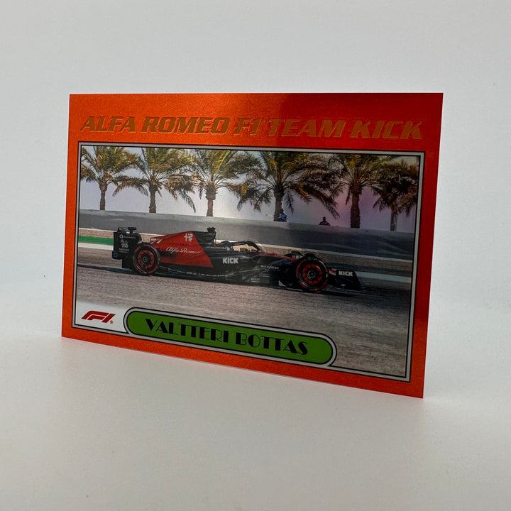 6/25 Orange - Valteri Bottas - Alfa Romeo - #AU77-VB - 1977 - 2023 Chrome