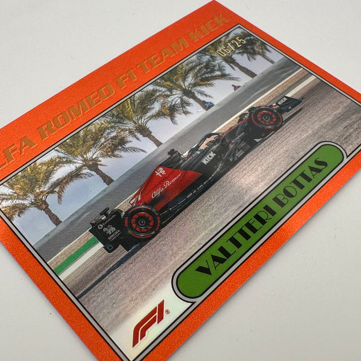 6/25 Orange - Valteri Bottas - Alfa Romeo - #AU77-VB - 1977 - 2023 Chrome