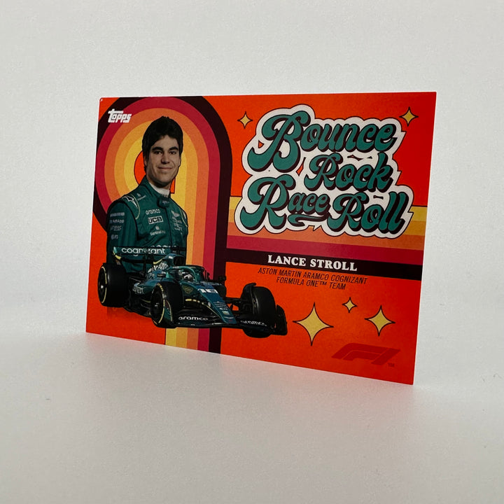 16/25 Orange - Lance Stroll - 2022 Topps Formula 1 - Bounce, Rock, Race, Roll