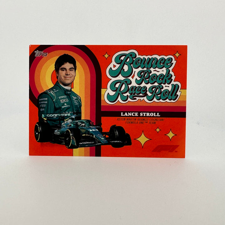 16/25 Orange - Lance Stroll - 2022 Topps Formula 1 - Bounce, Rock, Race, Roll