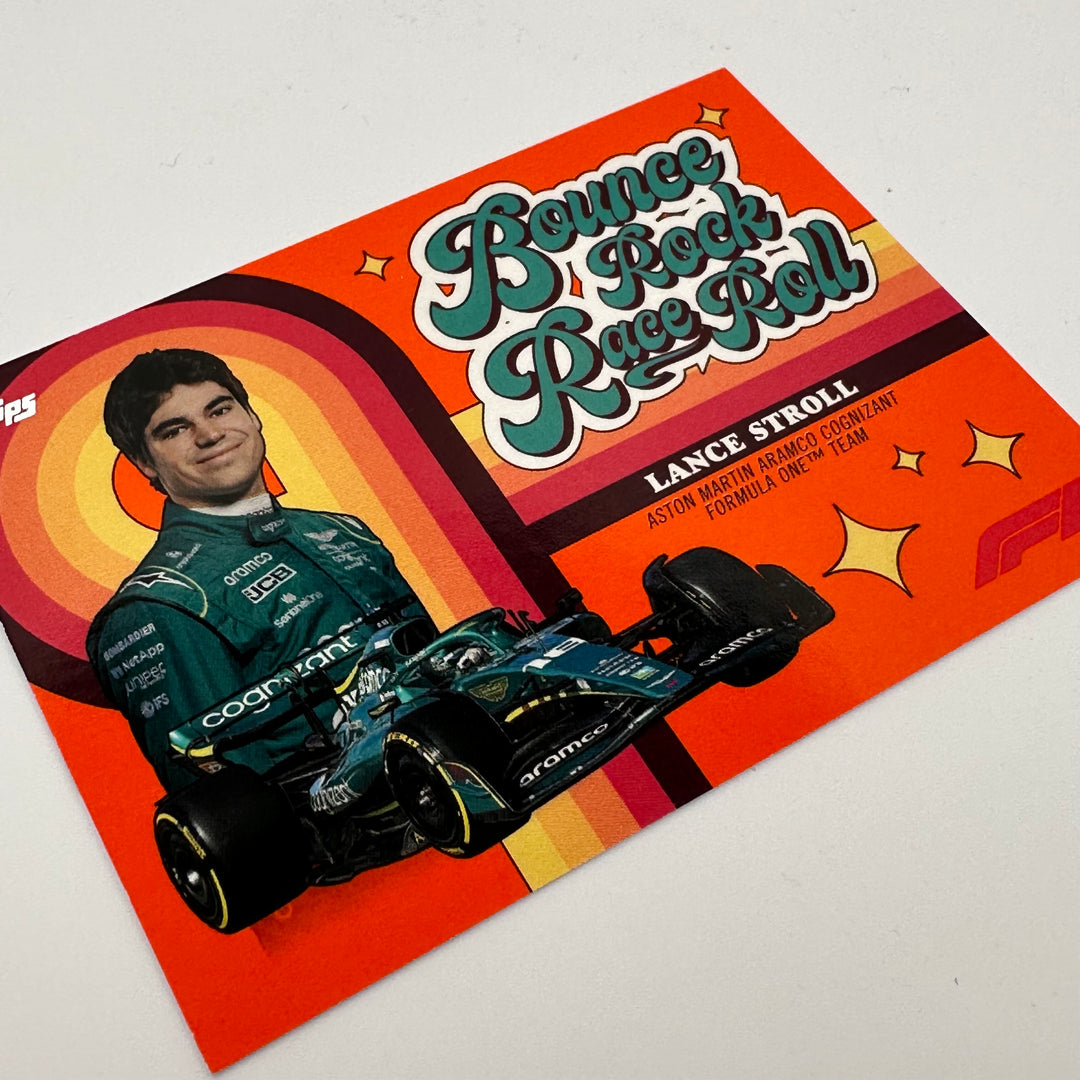 16/25 Orange - Lance Stroll - 2022 Topps Formula 1 - Bounce, Rock, Race, Roll