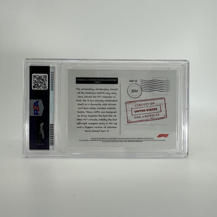 PSA 10 - 4/5 Red Austin #ADGPUS - 2023 Chrome Art du Grand Prix