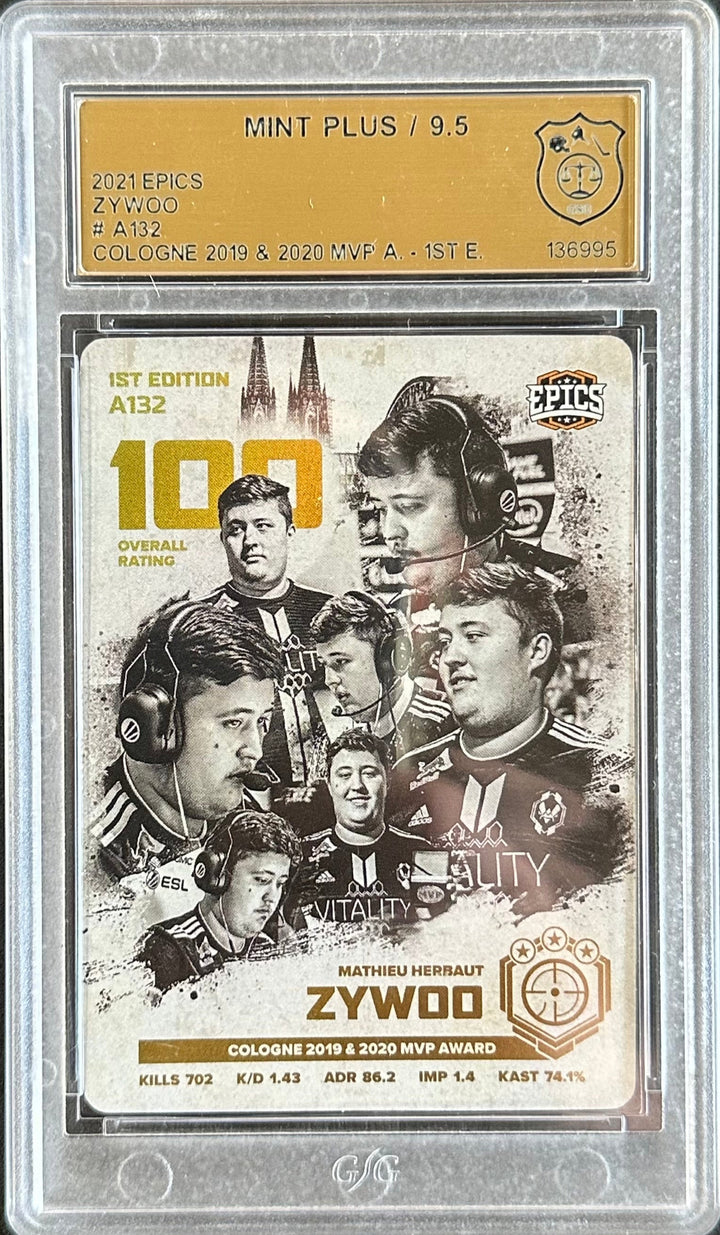 GSG  9.5 - Zywoo #A132 - 1st Edition - 2021 Epics Cologne MVPs