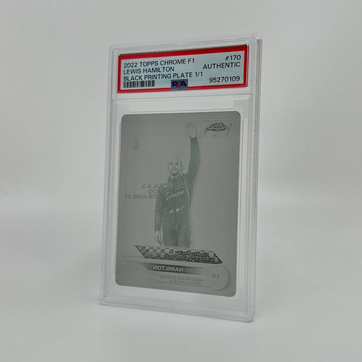 1/1 黑色印版 - 刘易斯·汉密尔顿 #170 - 2022 Topps Chrome