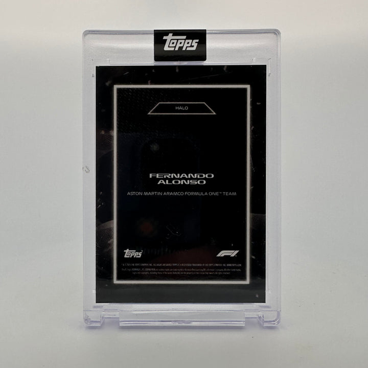 7/10 Black - Fernando Alonso - 2025 Topps Lights Out - Halo